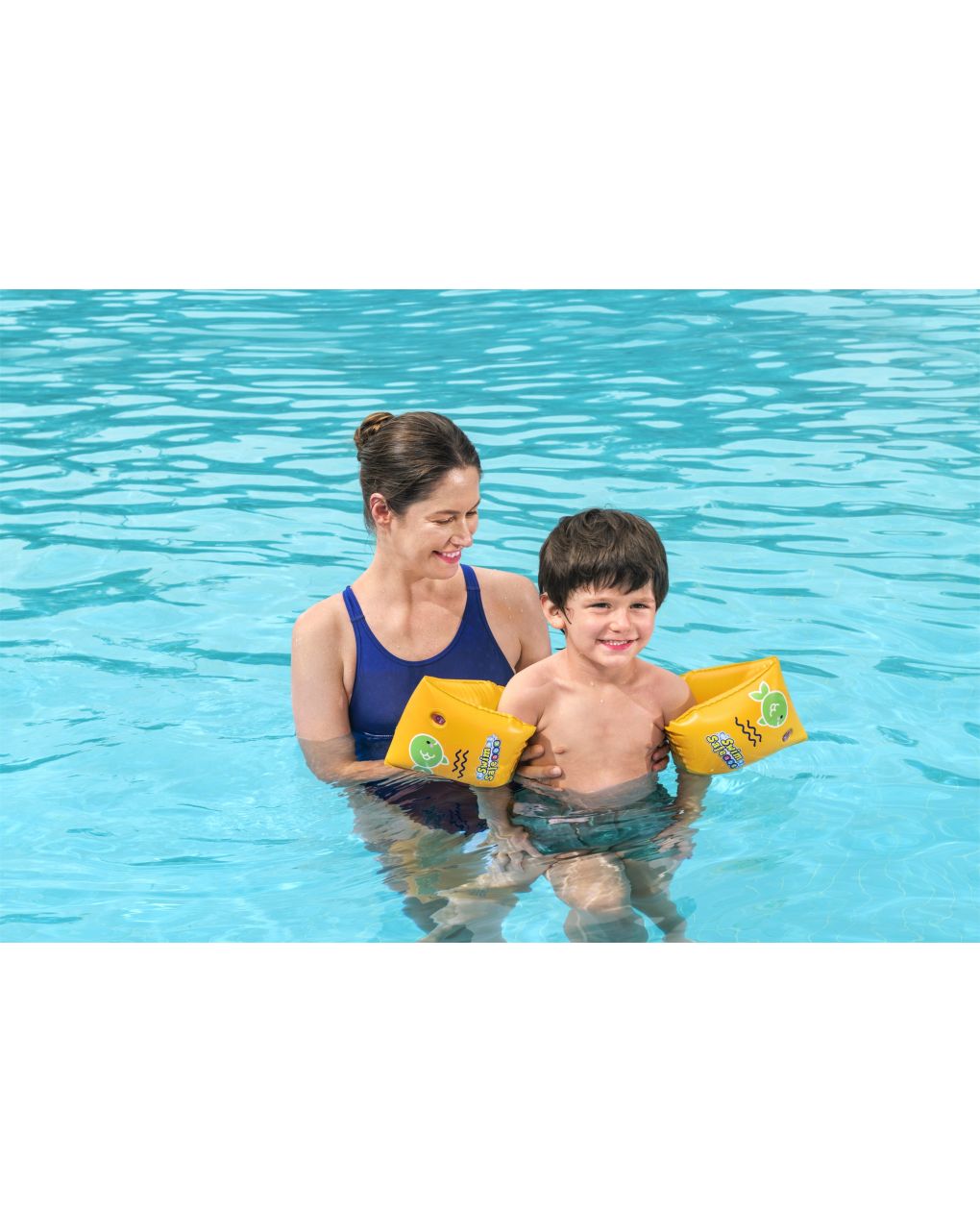 Apoios de braço nadar seguro abc passo c 25x15 cm - tamanho 3/6 anos - bestway - Bestway