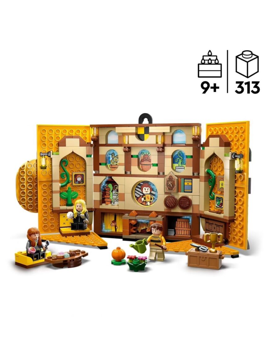 Taxidermy house banner wall - hogwarts castle castelo sala comum 76412 - lego harry oleiro - LEGO