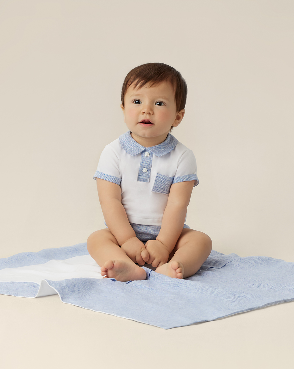 Camisolas para bebés feitas de linho e algodão sustentáveis - Prénatal