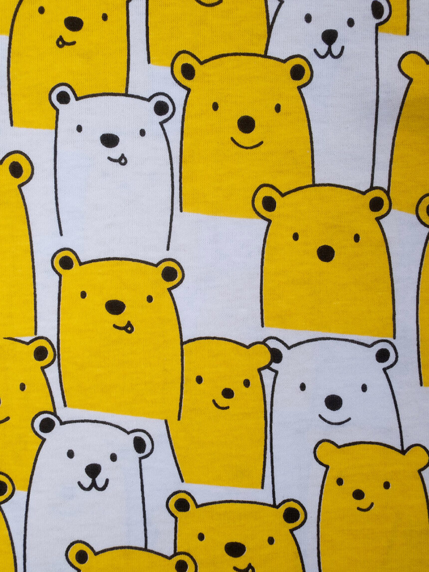 T-shirt de manga curta ursos bebés de todo o lado - Prénatal