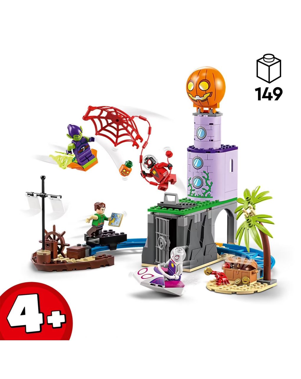 10784 LEGO® Marvel Homem-Aranha e seus Incríveis Amigos