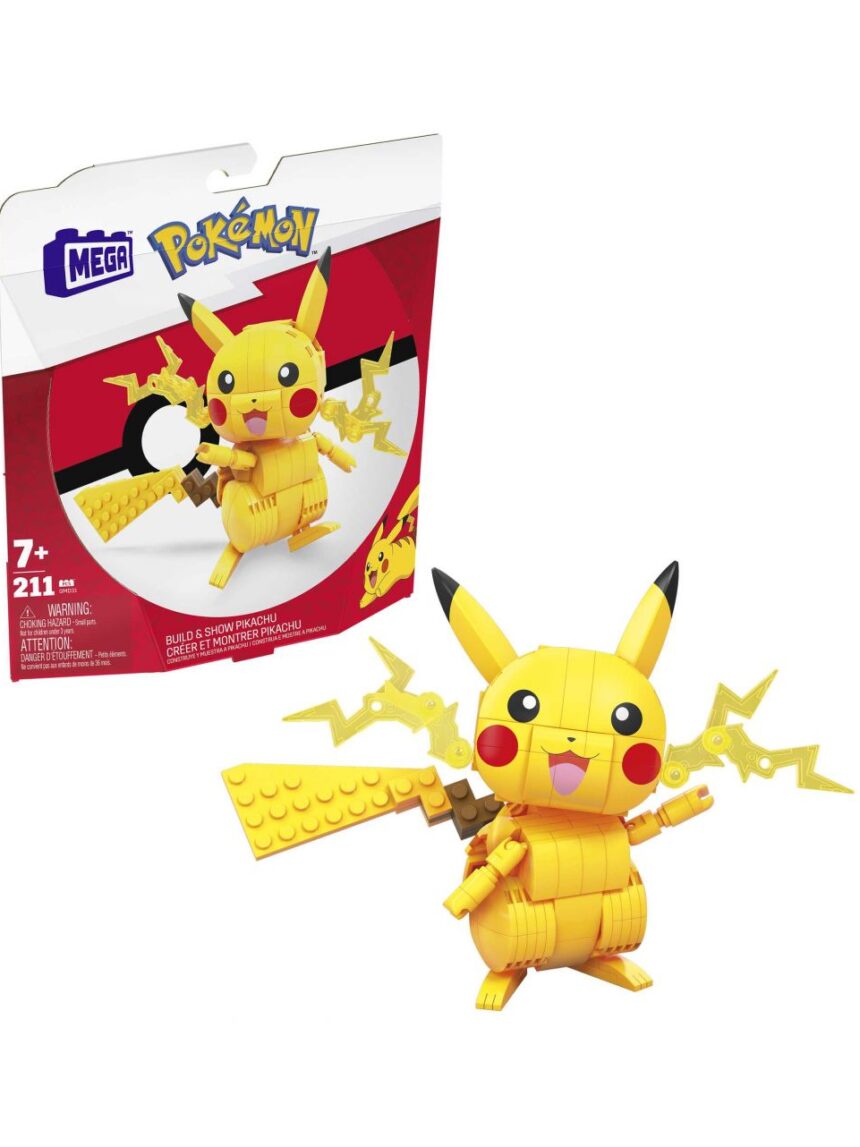 Mega pokemon pikachu - mega pokemon - Mega Blocks
