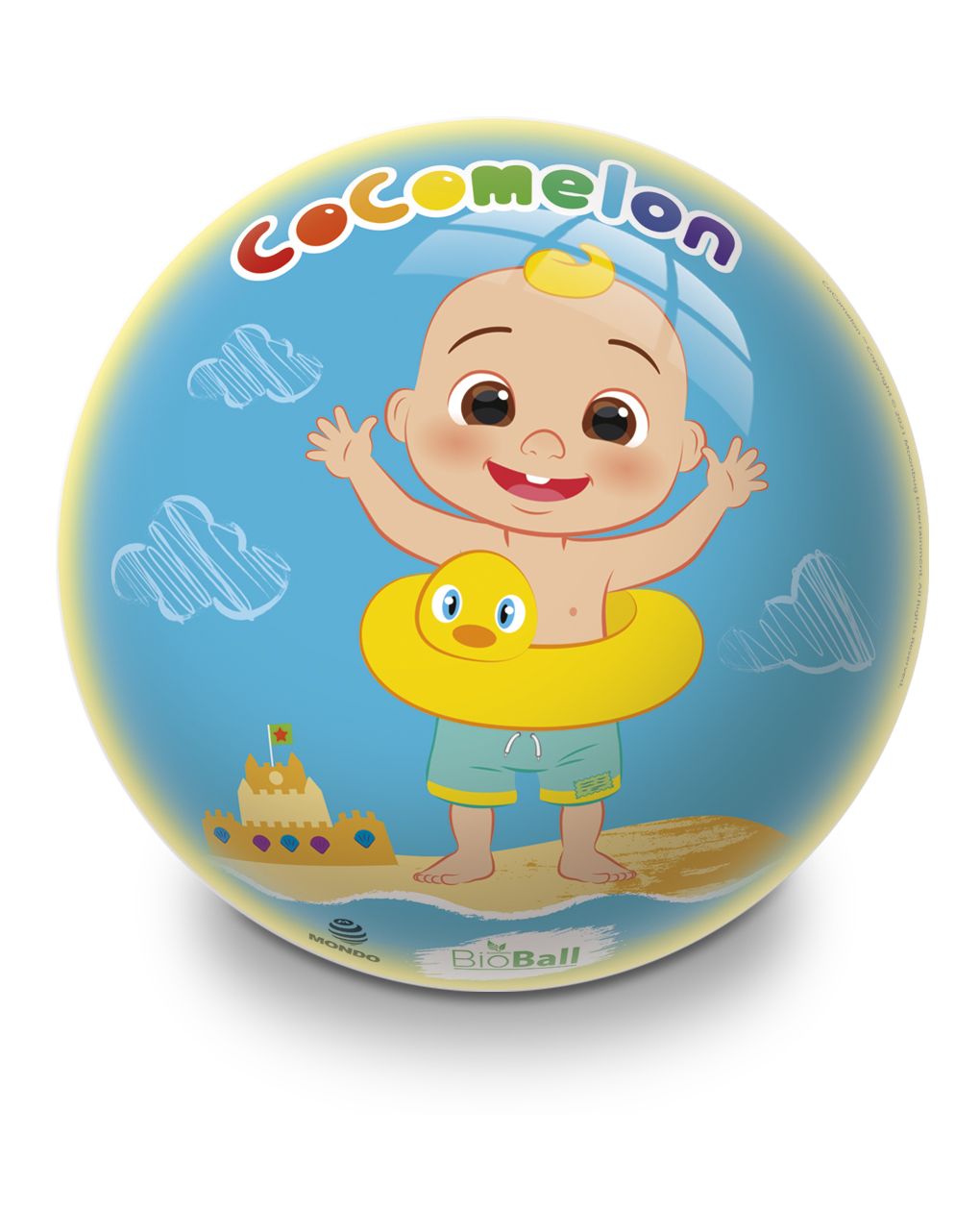 Bioball cocomelon diâmetro 140 mms - mundo - Cocomelon