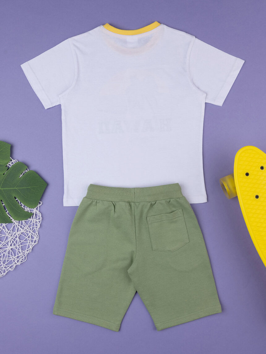 Conjunto 2 t-shirt pezzi bambino + calções "tropical - Prénatal