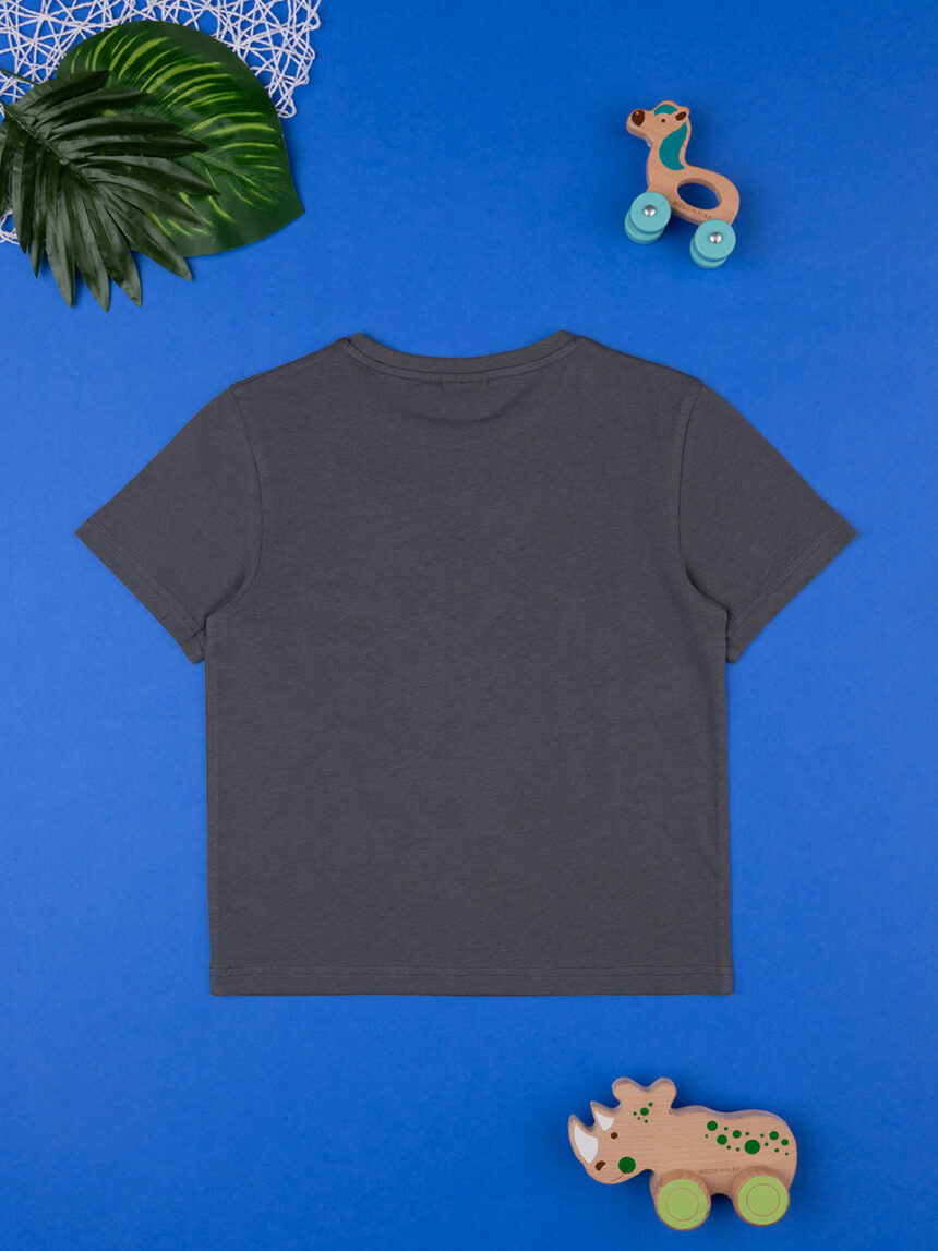 T-shirt de meia manga para crianças jurassic park - Prénatal