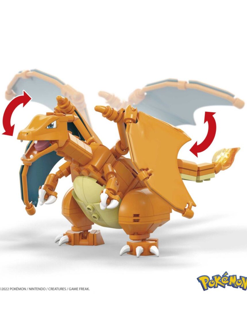 Mega pokemon charizard - mega pokemon - Mega Blocks