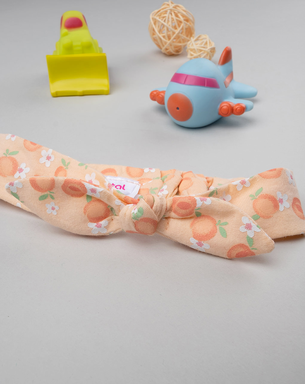 Fita de cabeça 'friuts' em camisola para bebé - Prénatal