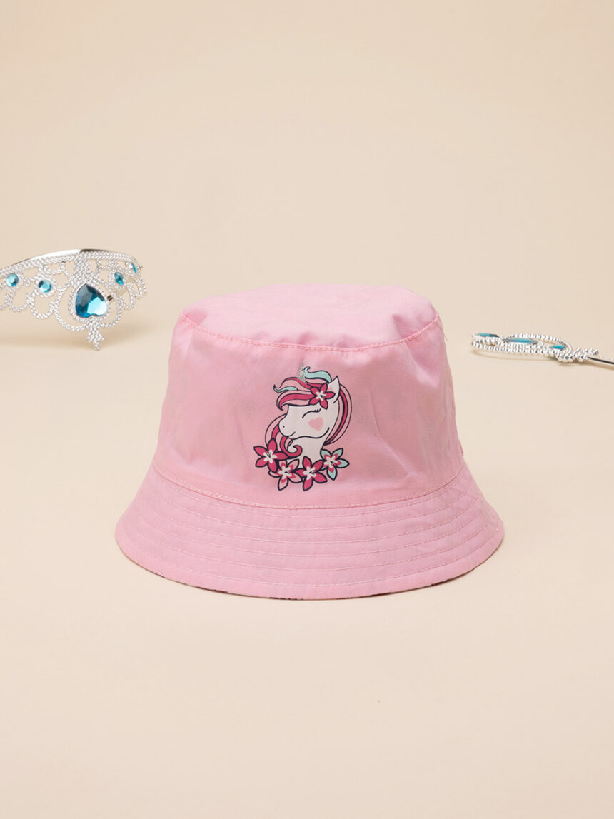 Chapéu de pescador de rapariga 'unicórnios - Prénatal