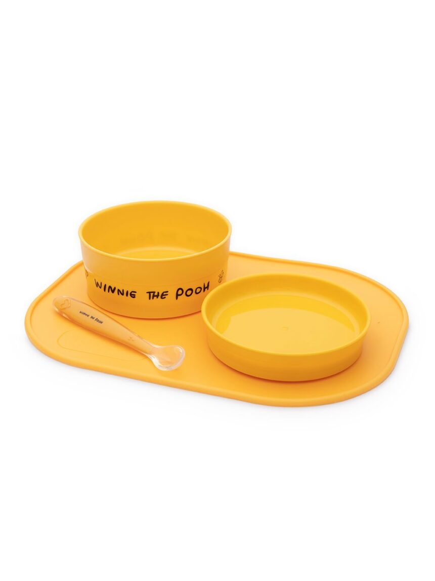 Set pappa basic em silicone winnie the pooh - isso é amor - That's Love