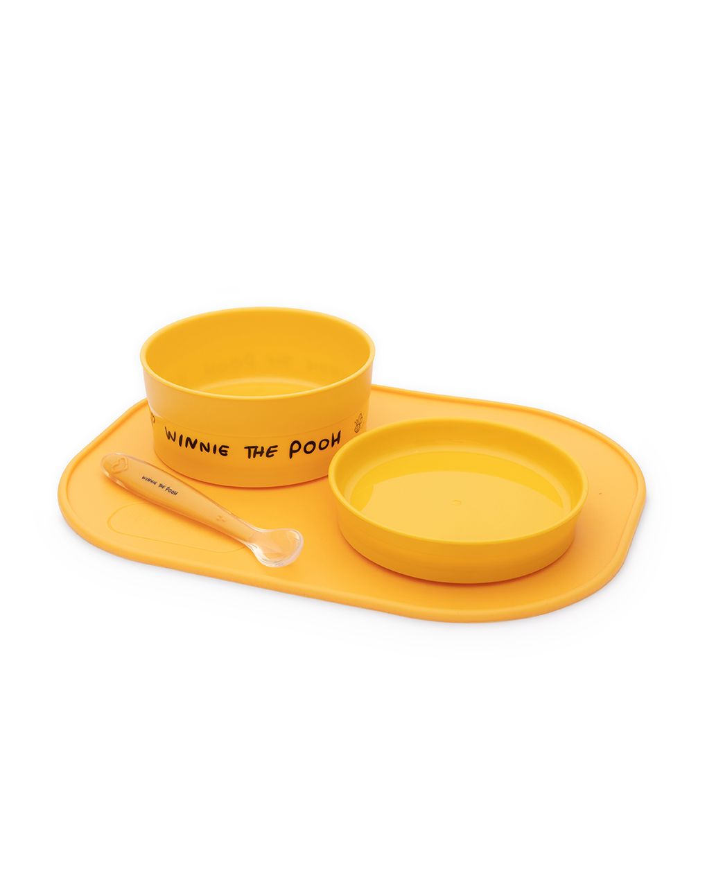 Set pappa basic em silicone winnie the pooh - isso é amor - That's Love