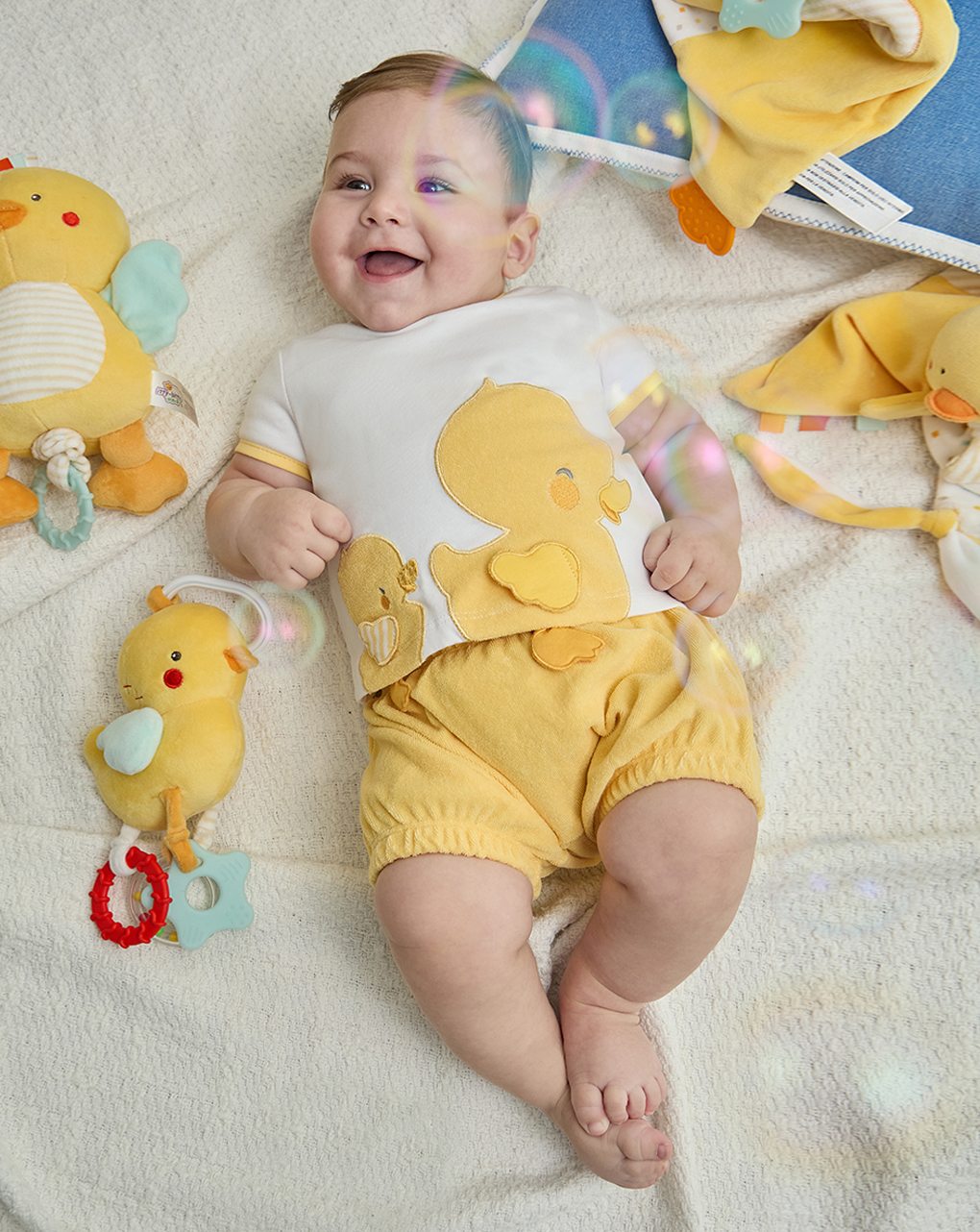 Roupa curta para bebé recém-nascido 'ducks - Prénatal