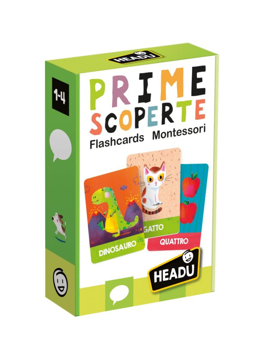 Método montessori flashcards first discoveries. para aprendizagem de números e formas de palavras 1/4 anos - headu - Headu