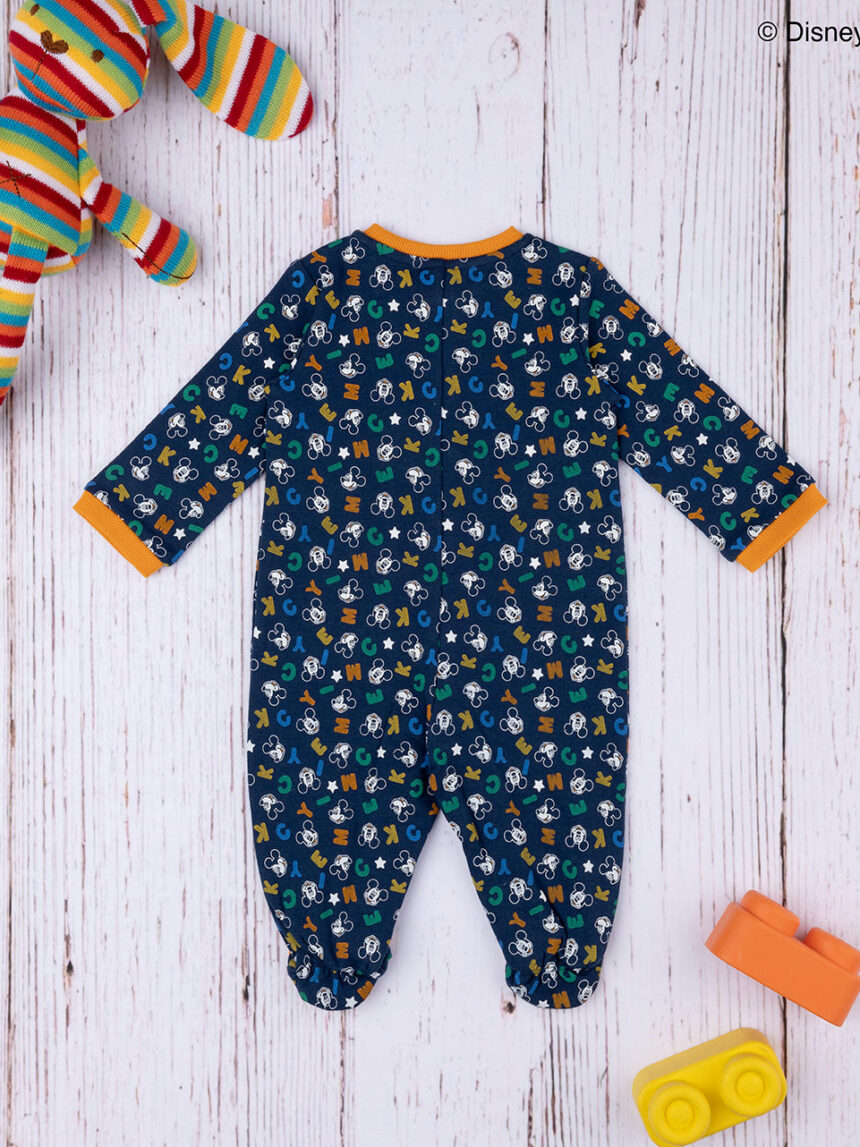 Fato de dormir do mickey mouse' para bebé azul - Prénatal