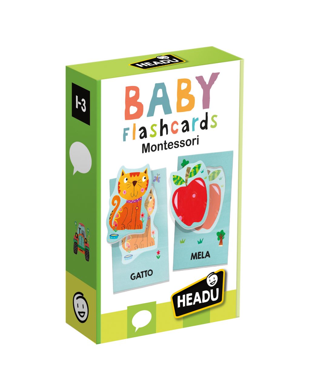 Flashcards para bebés método montessori. ouça e pronuncie as primeiras palavras! 1/3 anos - headu - Headu