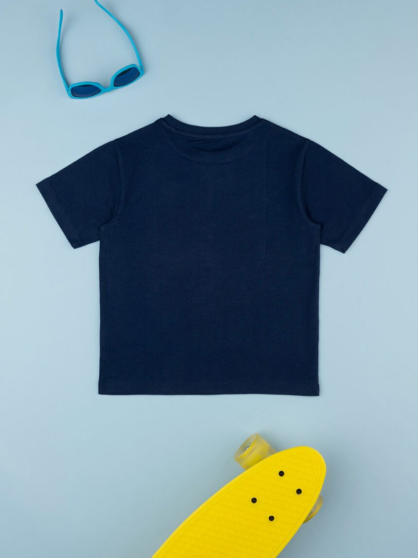 T-shirt de manga curta do rapaz com estampado - Prénatal