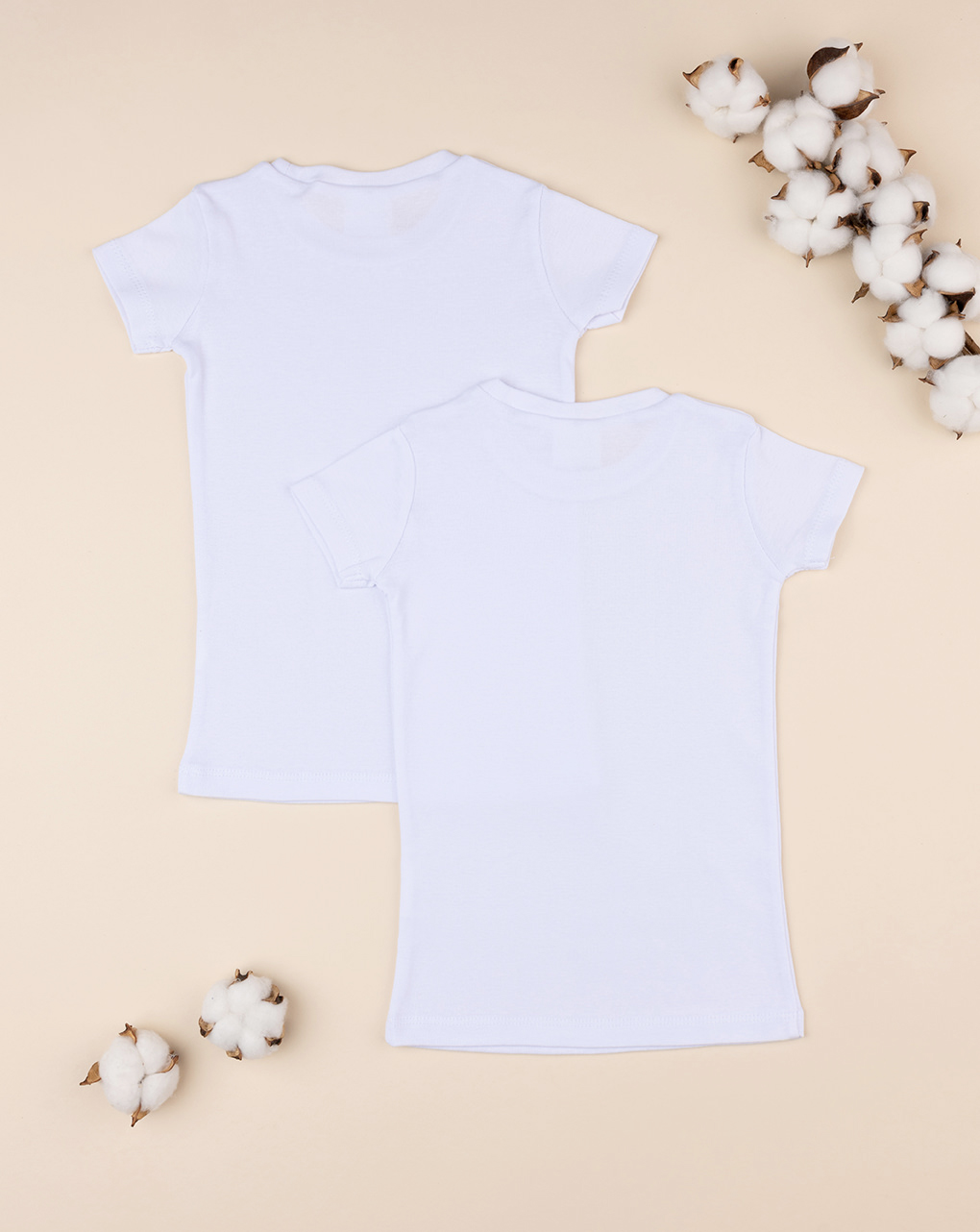 Pacote de 2 t-shirts de manga meia-calça para rapazes - Prénatal