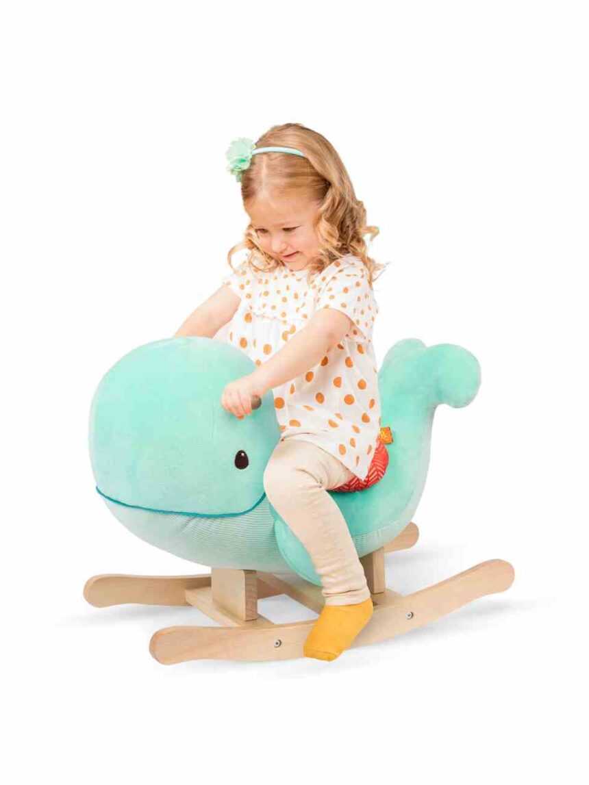 Baloiço baleia baloiço de madeira 18+ meses - b. brinquedos - B. Toys