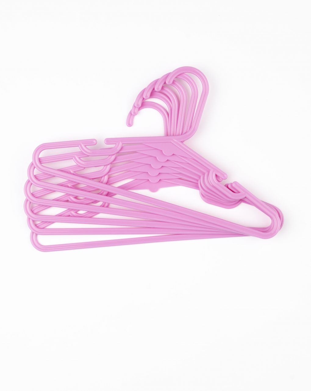 Bengaleiro de plástico cor-de-rosa para crianças 6 peças - giordani - Giordani