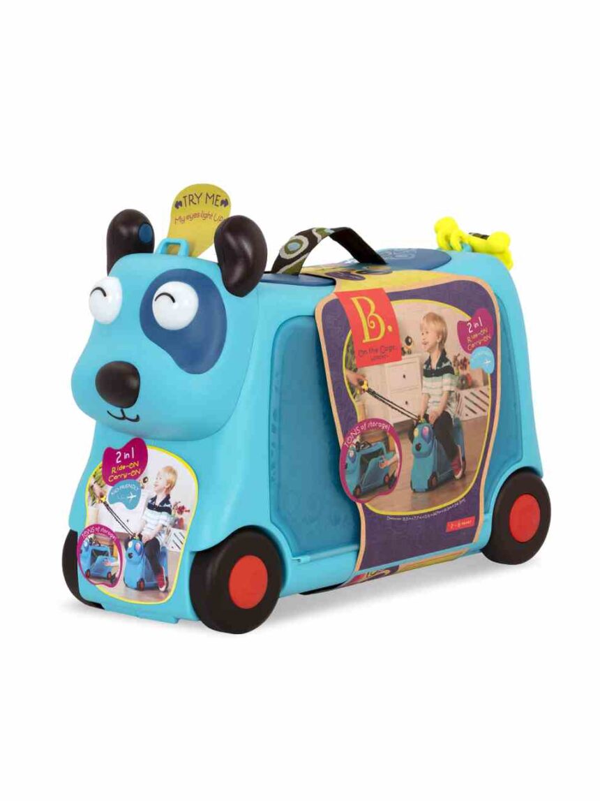 Mala de viagem woofer para crianças a partir dos 2 anos - b.toys - B. Toys