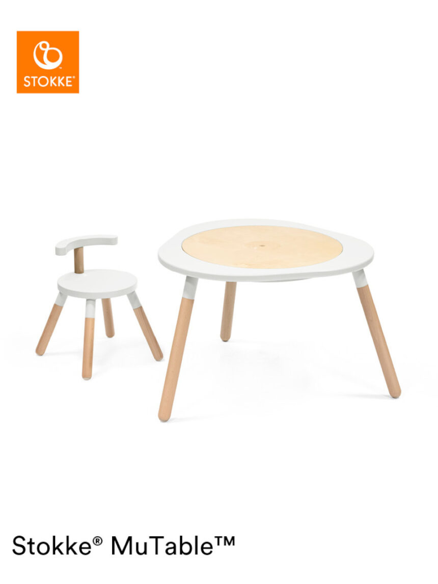 Mesa de brincar stokke® mutable™ v2 branca - Stokke
