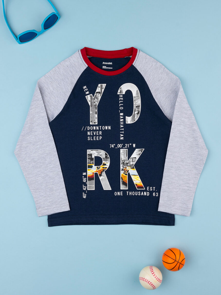 T-shirt para criança "new york" - Prénatal