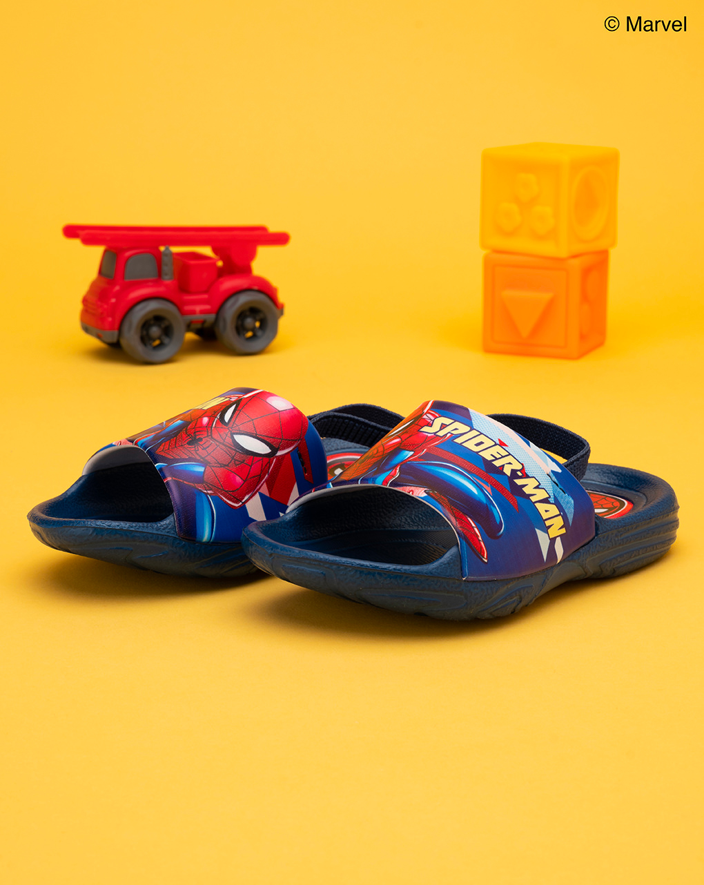 Chinelo com bandolete homem-aranha para bebé - Silverlit