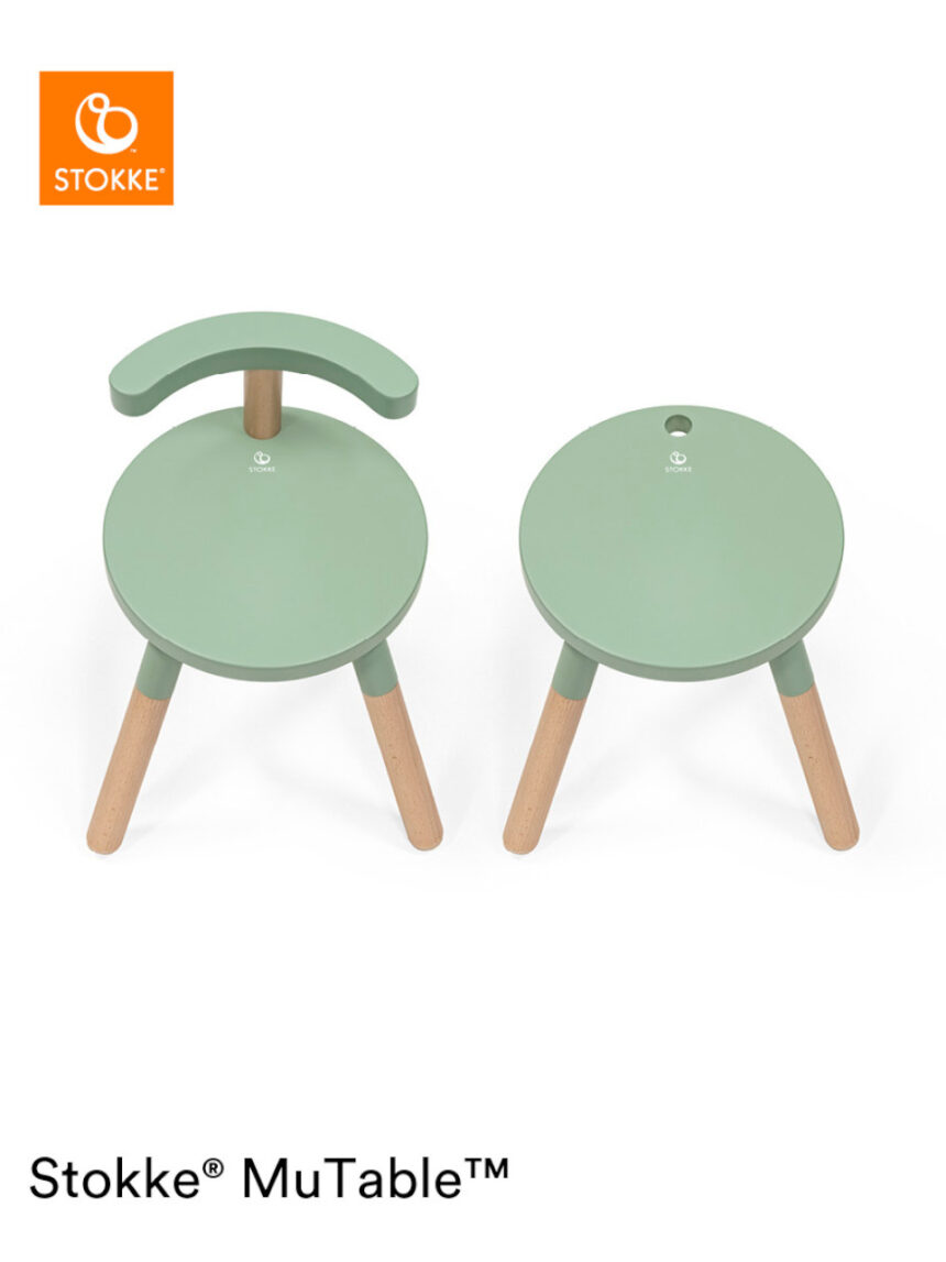 Sedia stokke® mutable™ v2 verde trevo - Stokke