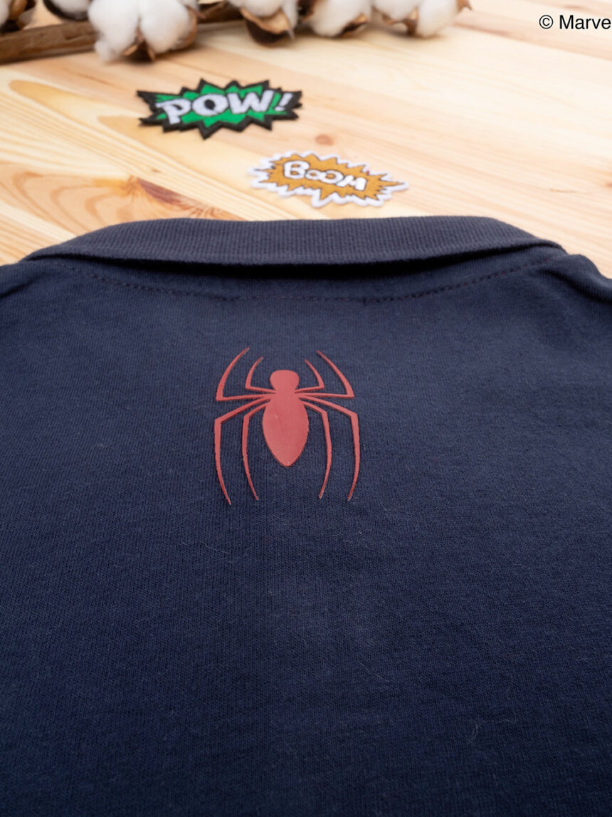 Polo jersey bimbo "homem-aranha" - Prénatal