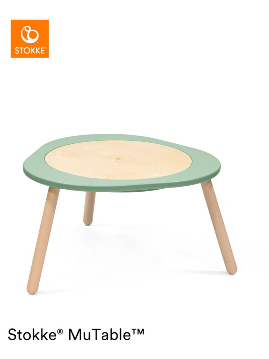 Mesa de brincar stokke® mutable™ v2 verde trevo - Stokke