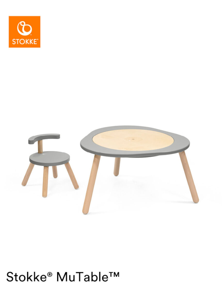Mesa de brincar stokke® mutable™ v2 storm grey - Stokke