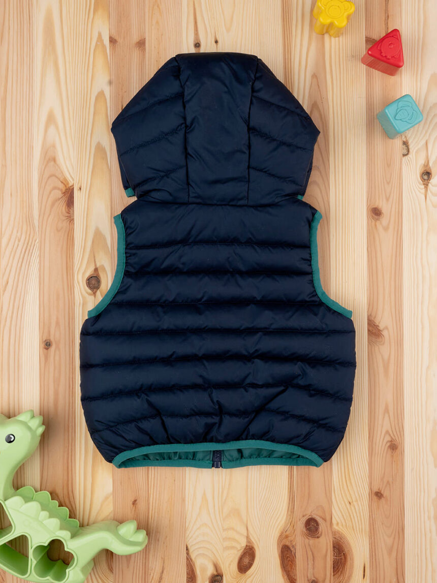 Gilet recycle bimbo blu - Prénatal