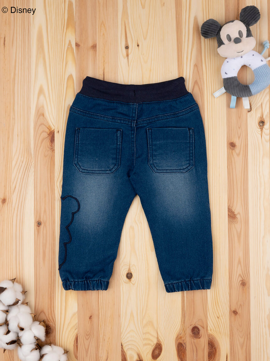 Calças casuais para criança azul "teddy" - Prénatal