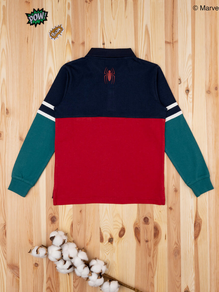 Polo jersey bimbo "homem-aranha" - Prénatal