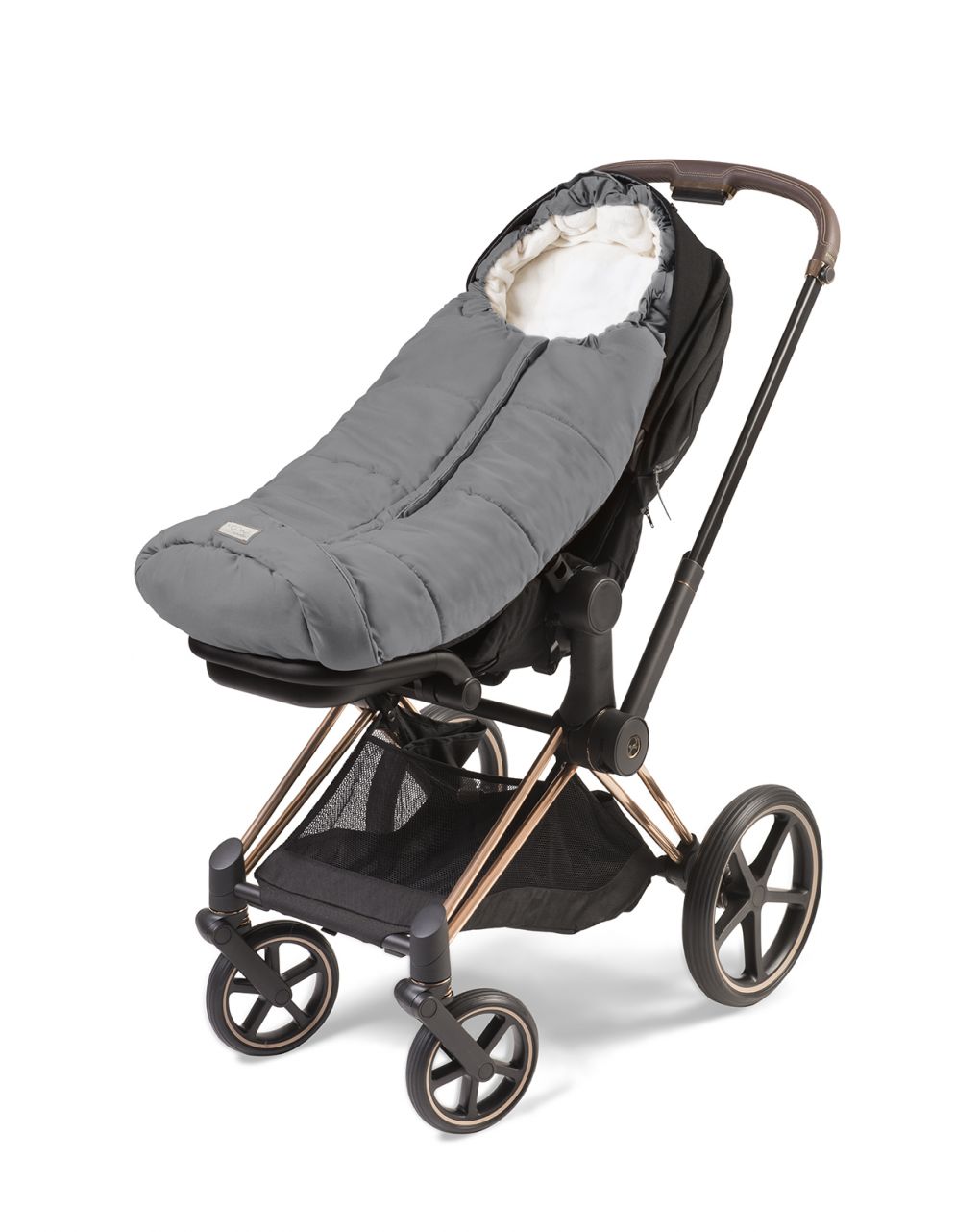 Moovo junior city cinzento - saco universal para carrinho de bebé 6/36 meses - nuvita - Nuvita