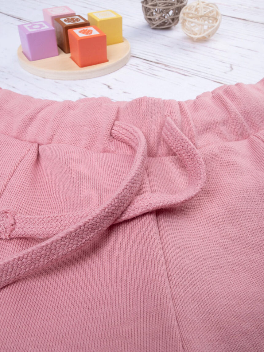 Calças de treino para rapariga cor-de-rosa - Prénatal