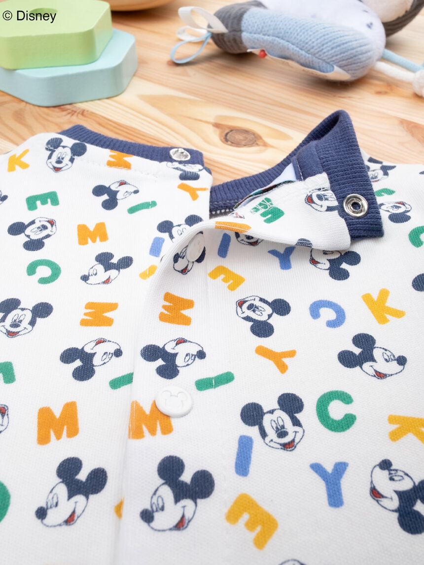 Fato de macaco para bebé "mickey mouse - Prénatal