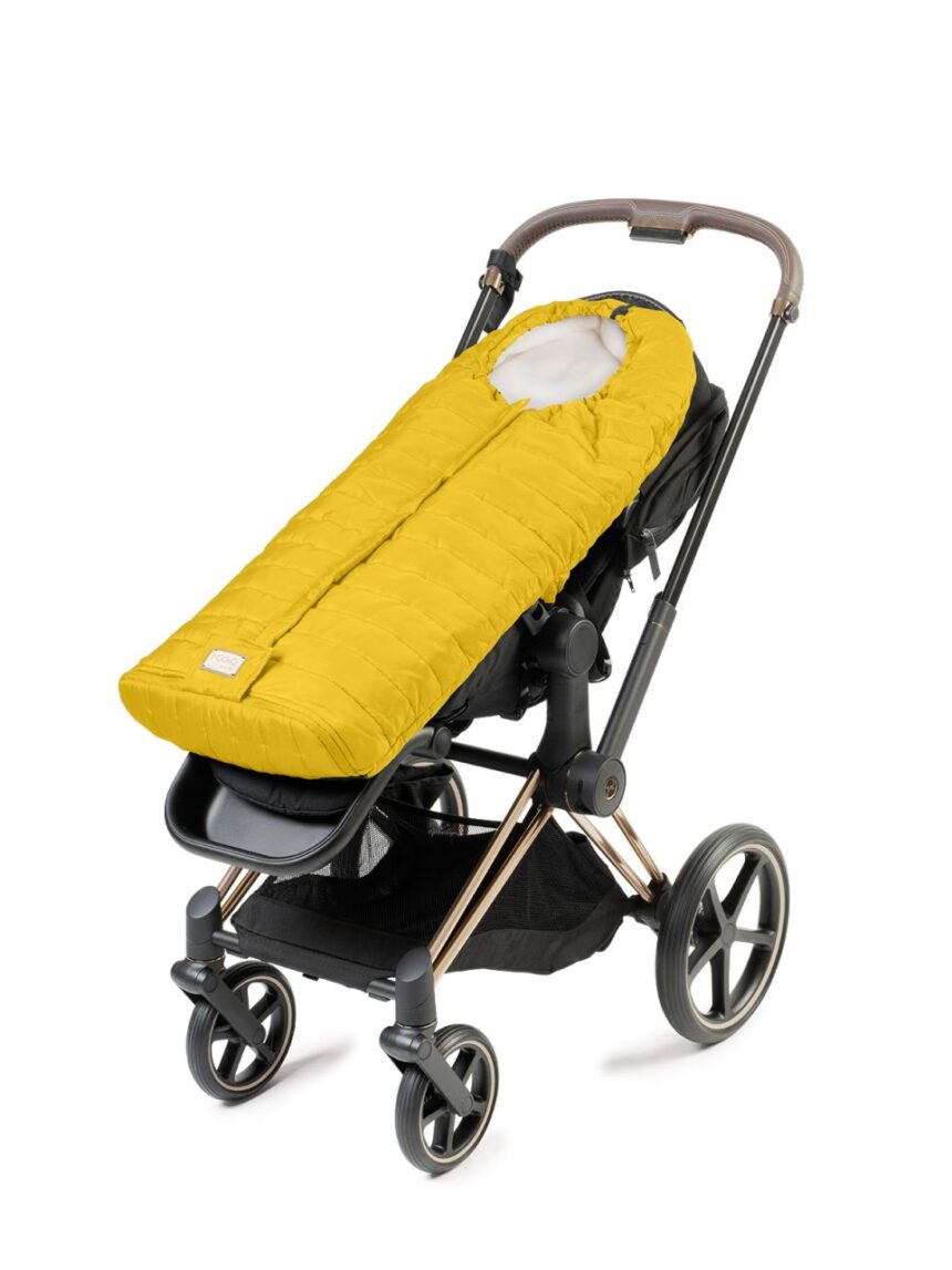 Moovo junior slender ochre - saco universal para carrinho de bebé ultrafino 6/36 meses - nuvita - Nuvita