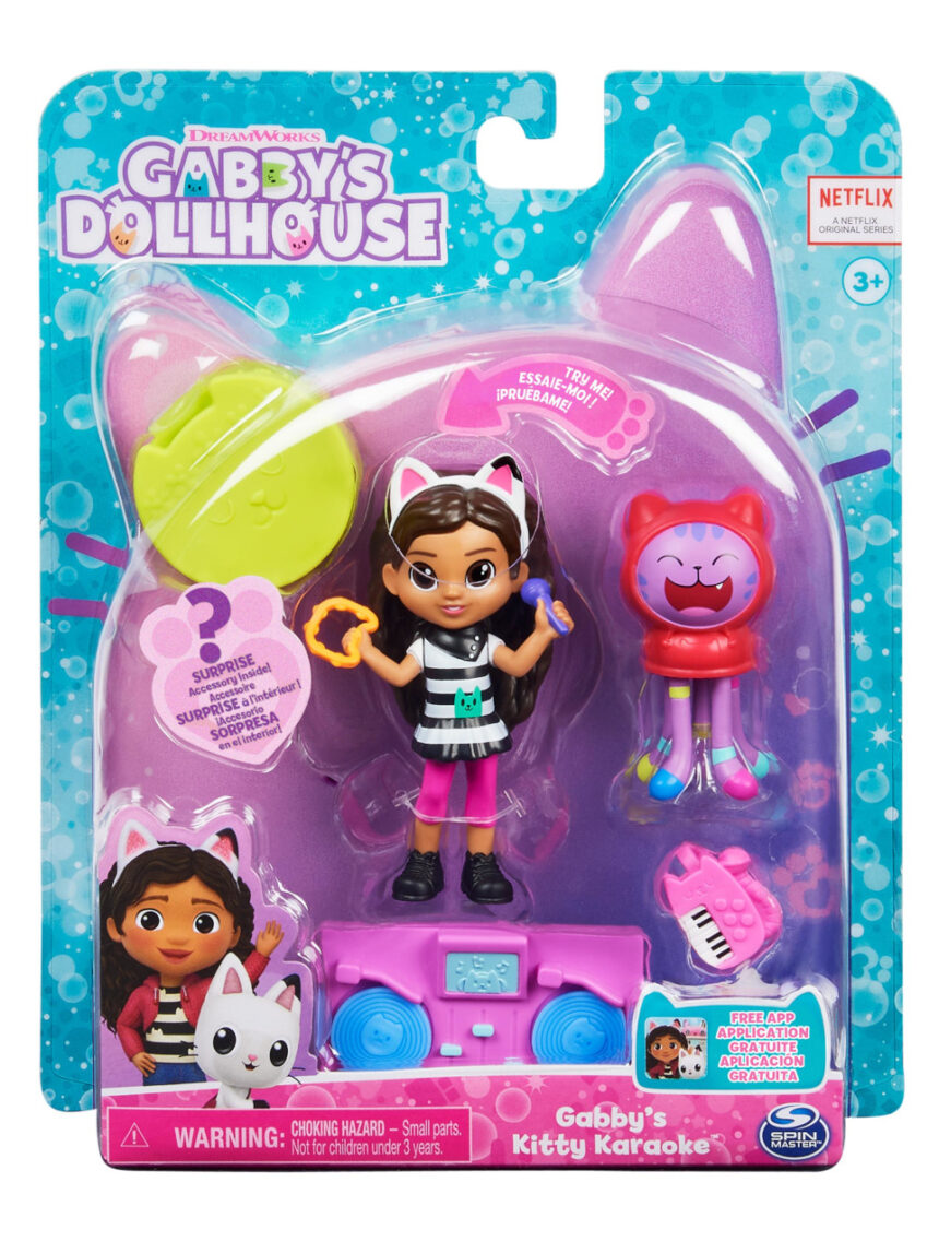 Gabby's dollhouse - pack 2 personagens e acessórios (artigos variados) - spin master - Gabby