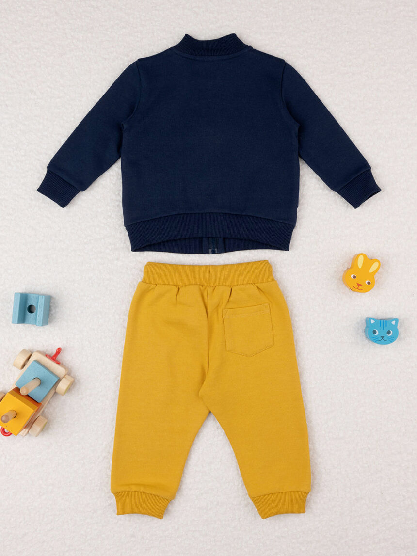 Jogger azul/amarelo bebé - Prénatal