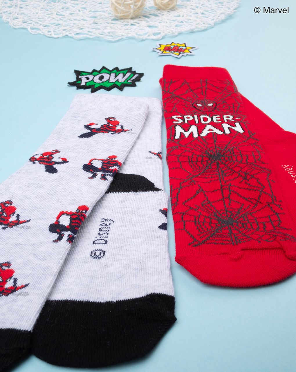 Conjunto de 2 meias de criança "spiderman - Prénatal