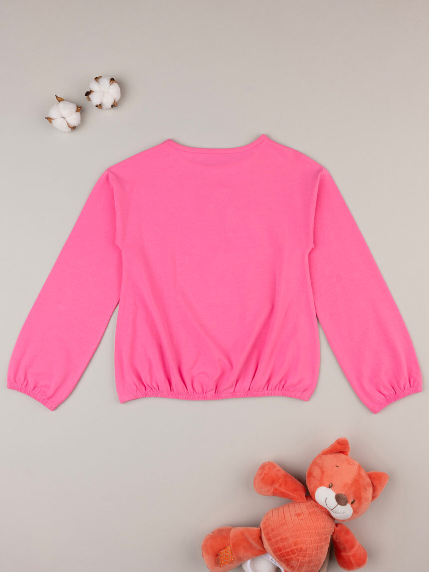 T-shirt bimba rosa "teddy" - Prénatal
