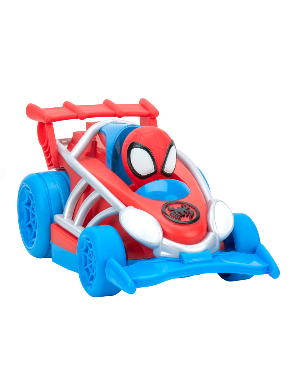 Veículo do aranha com carga traseira - personagem aranha 3/4 anos - Spidey