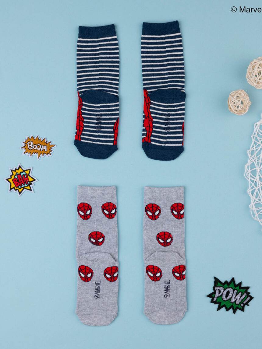 Conjunto de 2 meias de criança "spiderman - Prénatal
