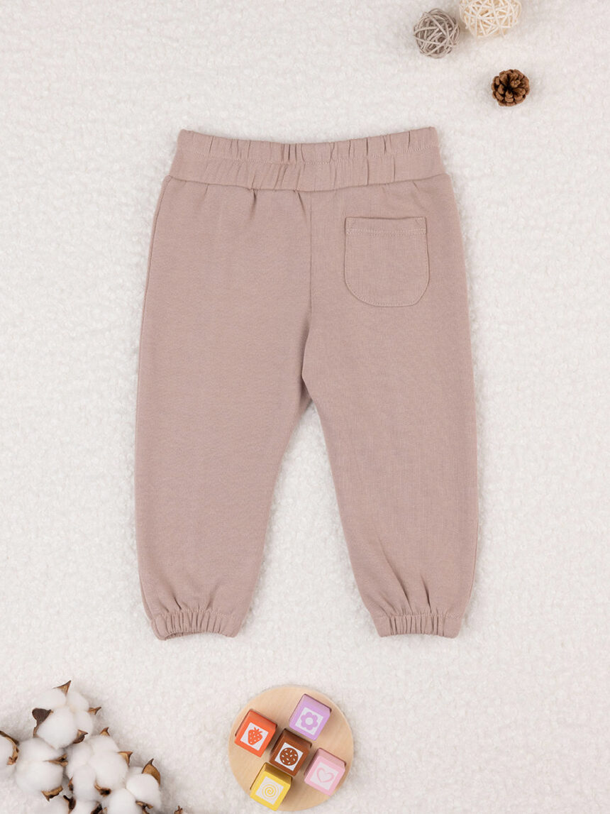Pantalona de felpo francês bimba rosa - Prénatal