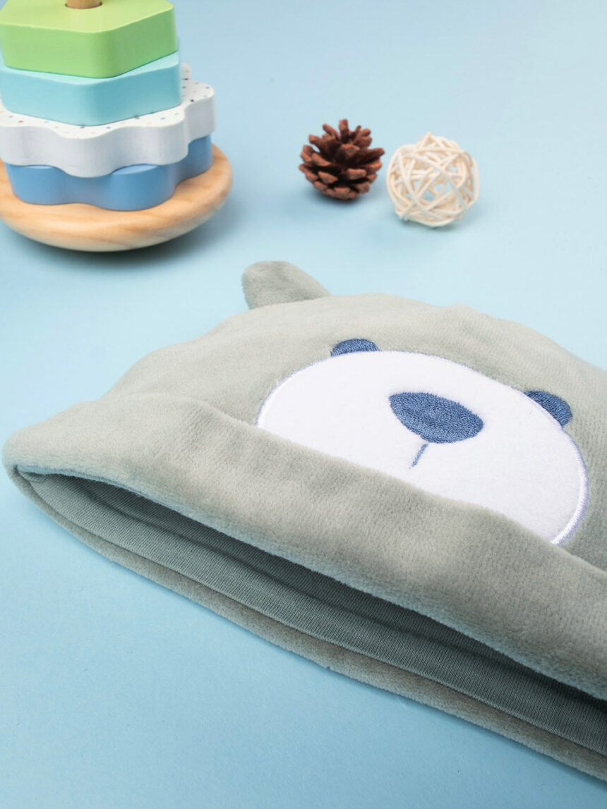 Chapéu de chenille "teddy" para bebé - Prénatal