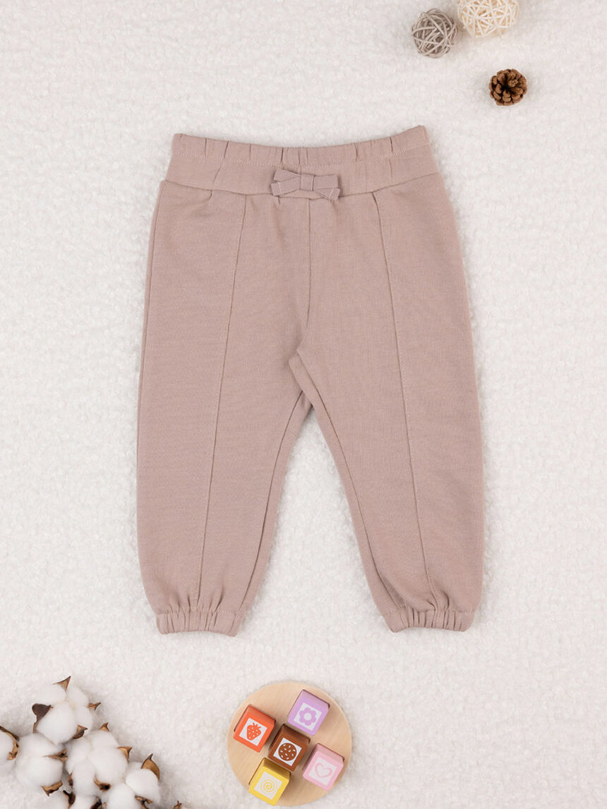 Pantalona de felpo francês bimba rosa - Prénatal