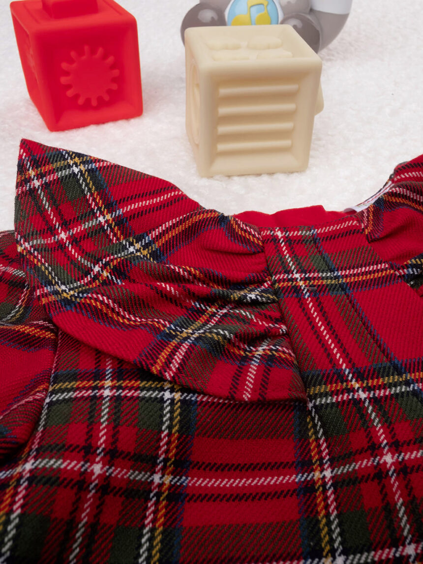Vestido de bebé tartan - Prénatal