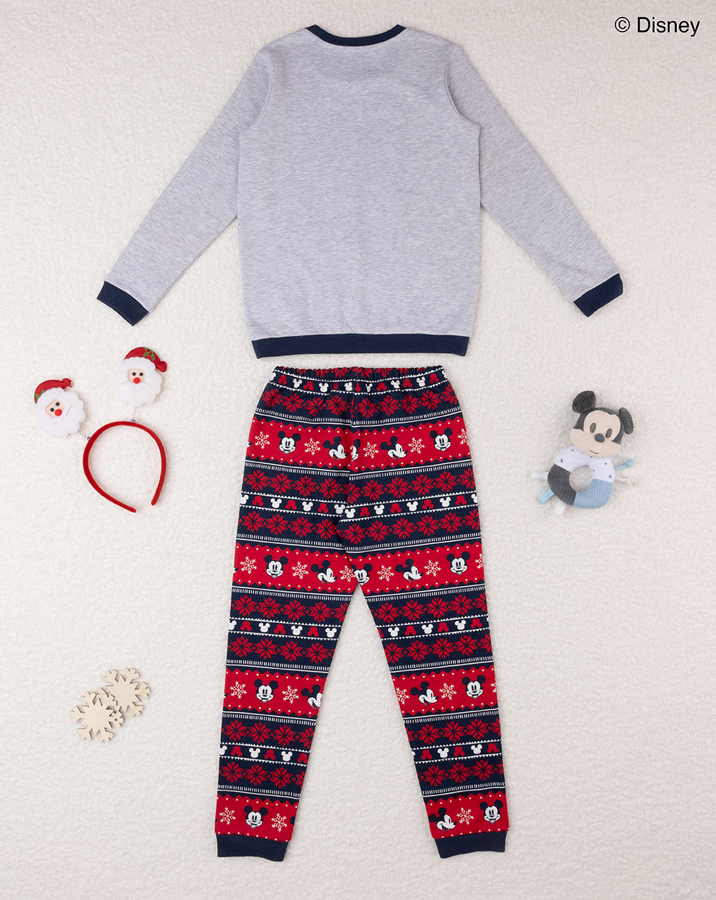 Pijama de natal para bebé "mickey - Prénatal