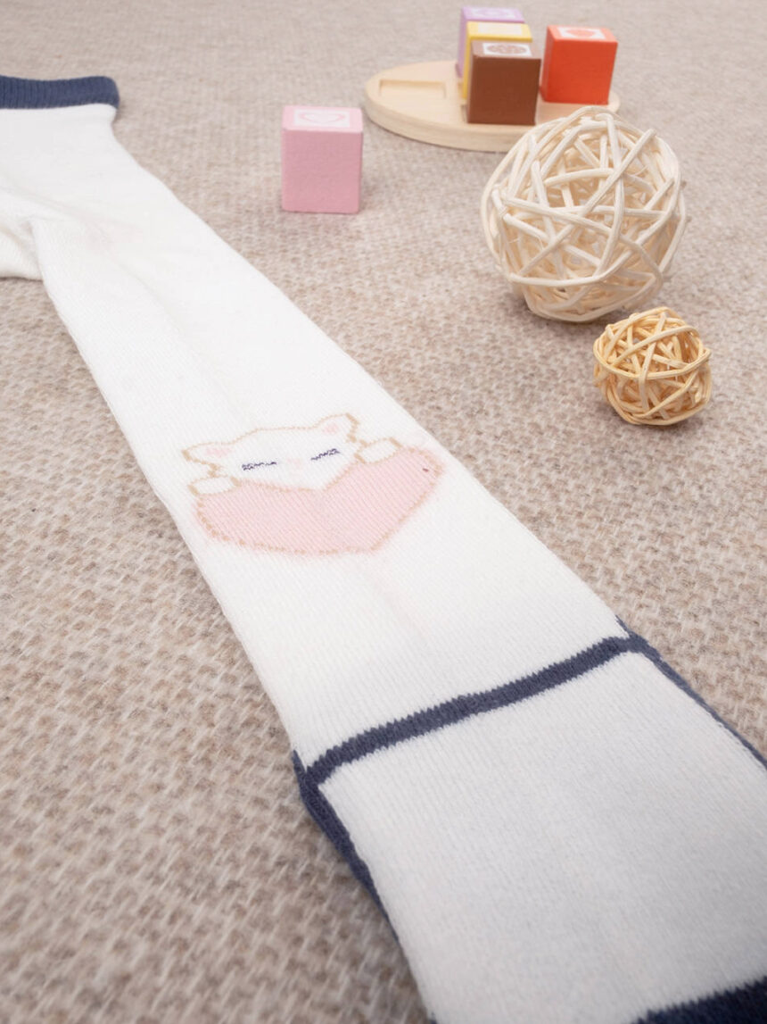 Collants de algodão para recém-nascidos decorados - Prénatal