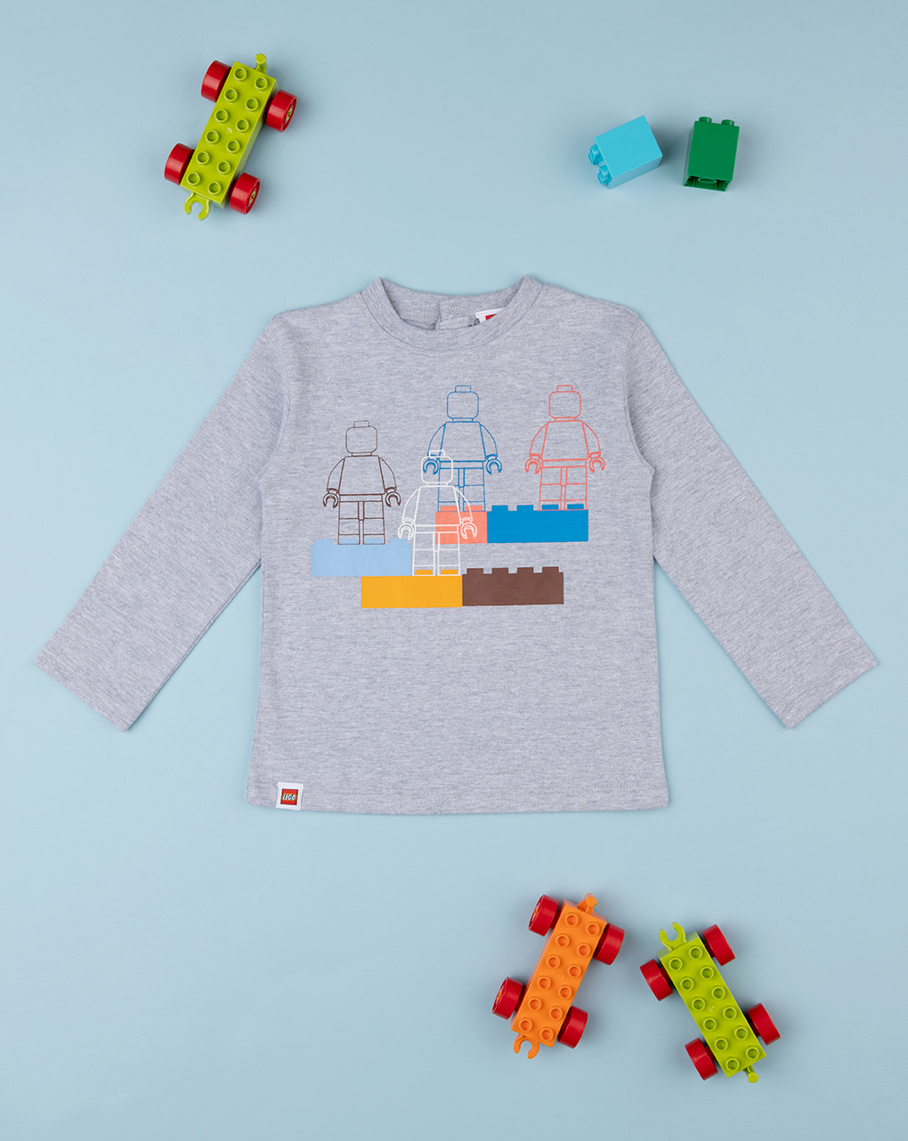 T-shirt de manga comprida lego para bebé - Prénatal